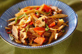 具だくさんきんぴら