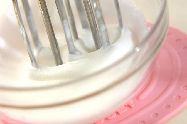 黒豆とほうじ茶のムースの作り方の手順4