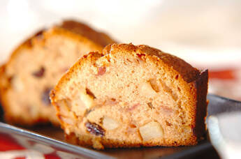 スパイシーリンゴのパウンドケーキ