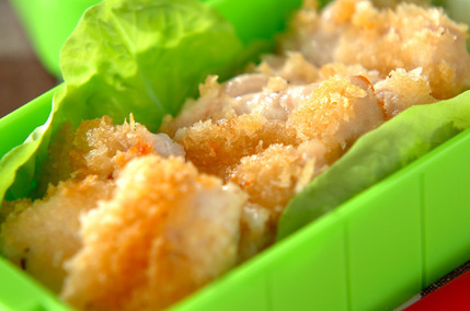 チキンの香草パン粉焼き