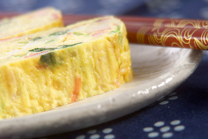 カニカマ入りだし巻き卵