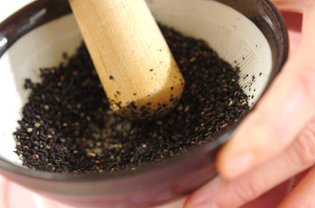 ブロッコリーのゴマ汚しの作り方の手順3