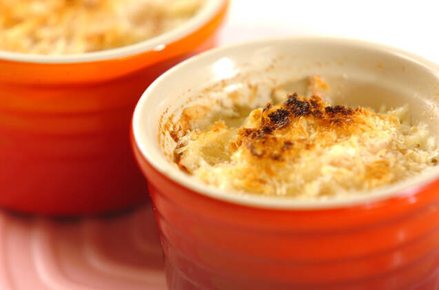 簡単カニ風味のポテトグラタンの作り方の手順3