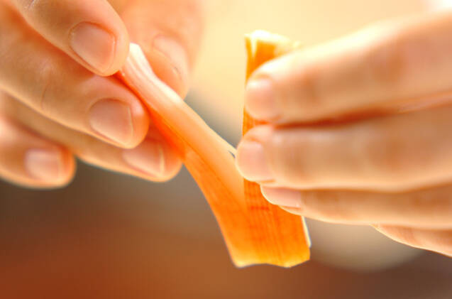 簡単カニ風味のポテトグラタンの作り方の手順1