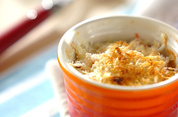 簡単カニ風味のポテトグラタン