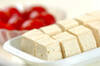 豆腐のピーナッツソース和えの作り方の手順1