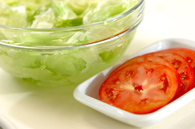 ハロウィンサラダの作り方の手順1