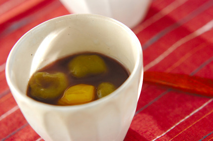 抹茶白玉ぜんざい