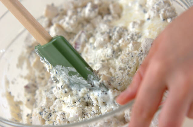 黒ゴマのクイックブレッドの作り方の手順6