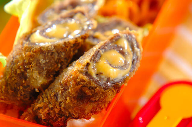 牛肉のチーズカツ