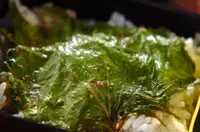 大葉のしょうゆ漬け