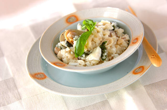 お刺身のリゾット