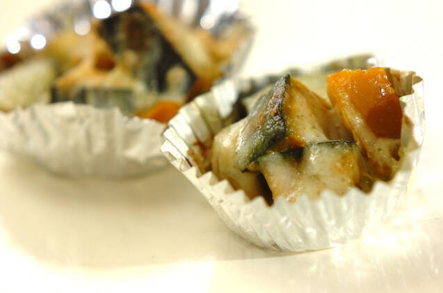 カボチャのホワイトバジルグラタンの作り方の手順2