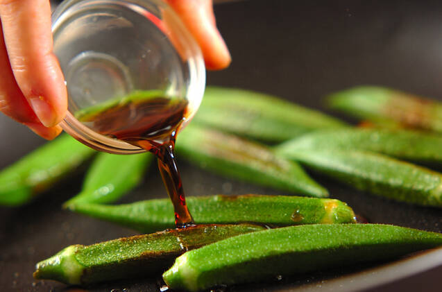 オクラのナンプラー炒めの作り方の手順2