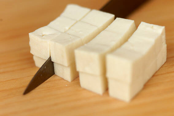 コロコロ豆腐のパスタの作り方の手順1