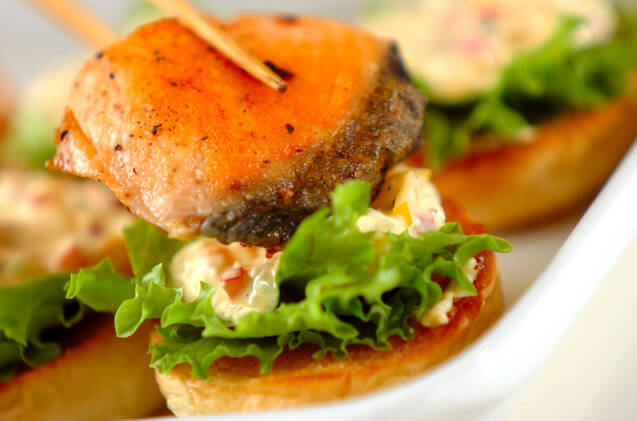 スマイルバーガーの作り方の手順11