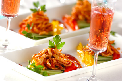 オードブル＆スパークリングワイン