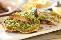 サンマのハーブパン粉焼き