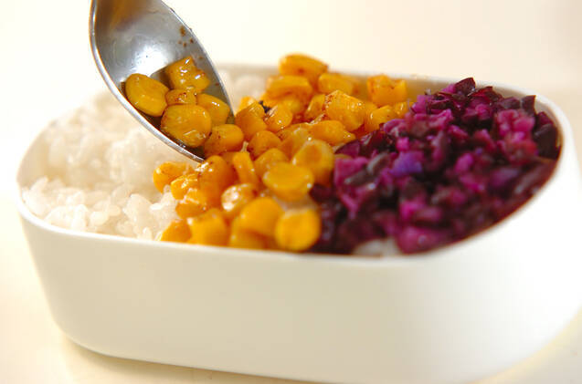 簡単3色ご飯の作り方の手順2