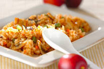 焼きアナゴのチャーハン