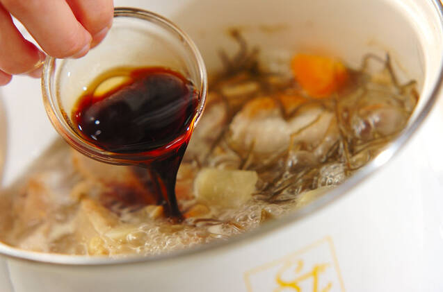手羽と大豆の柔らか煮の作り方の手順6