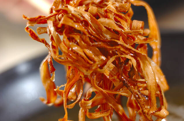 カリカリゴボウの作り方の手順2