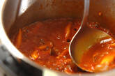 圧力鍋で簡単☆ロールチキンのトマト煮の作り方5