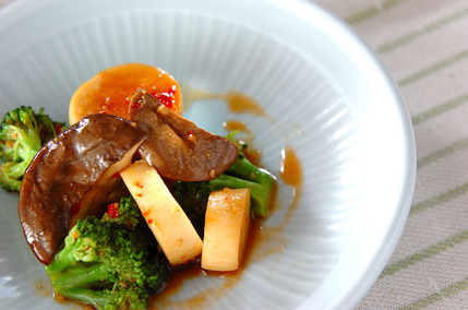 エリンギのピリ辛和え