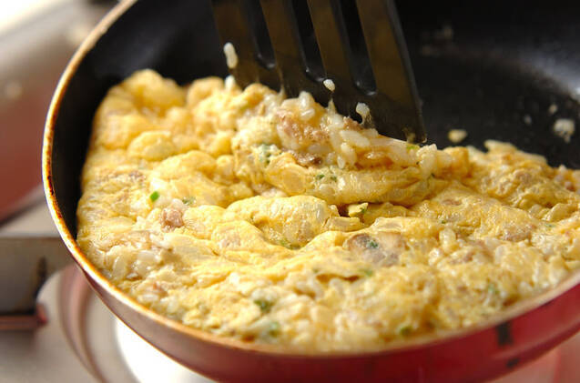 まぜまぜオムライスの作り方の手順7