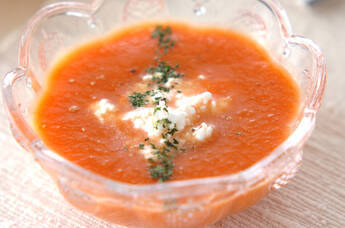 トマトのスープ