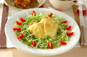 鮭マヨカレーソース