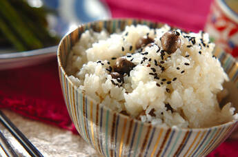 むかごの炊き込みご飯