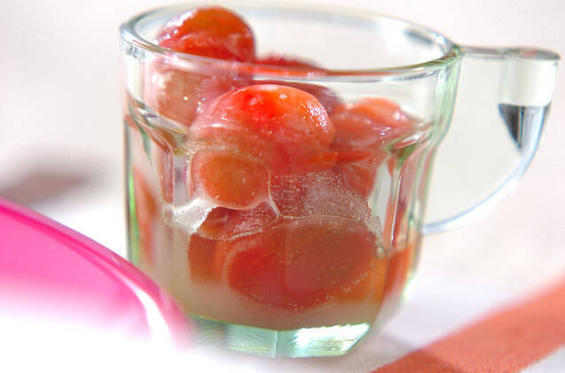 プチトマトのデザート