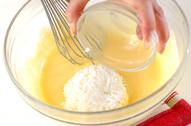 お米のフルーツタルトの作り方の手順4