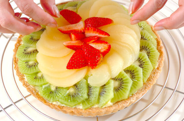 お米のフルーツタルトの作り方の手順7