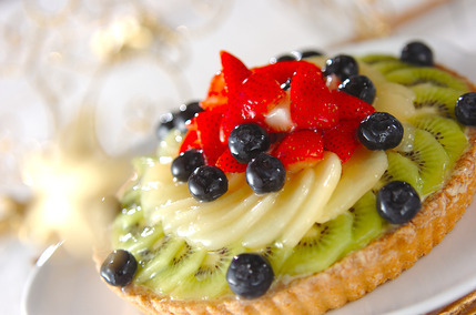 お米のフルーツタルト