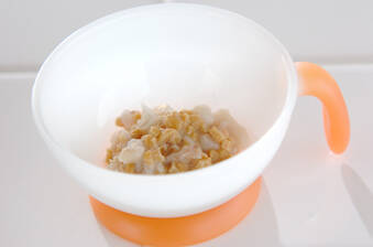 白身魚の納豆和え