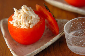 カップトマトのサラダ