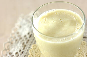 キャベツとバナナのスムージー