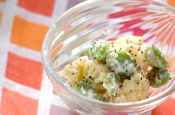 ソラ豆のサラダ