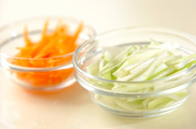 かき卵中華スープの作り方の手順2