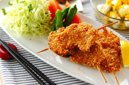 カラッと串カツ