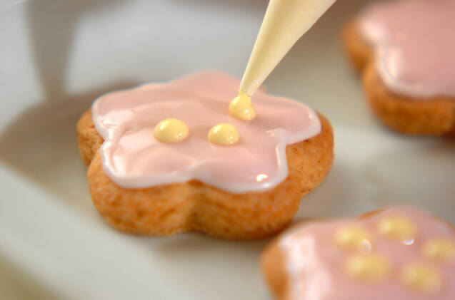 ひなまつりクッキーの作り方の手順8