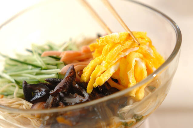 韓国風万能タレでツルっと素麺♪の作り方の手順5