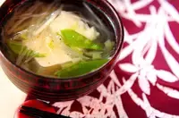 たっぷりネギのスープ