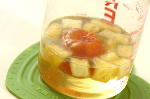 作り置きフルーツビネガーの作り方の手順5