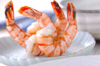エビの塩焼き