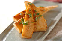 季節感を手軽に！シンプル焼きタケノコ