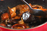 鶏肉とシイタケの煮物の作り方3