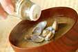 シジミのみそ汁の作り方の手順2